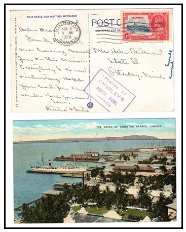 JAMAICA - 1938 1d 