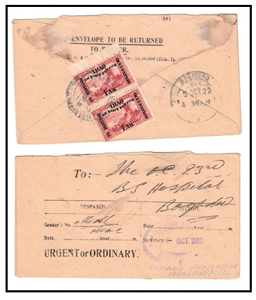 IRAQ - 1922 use of 