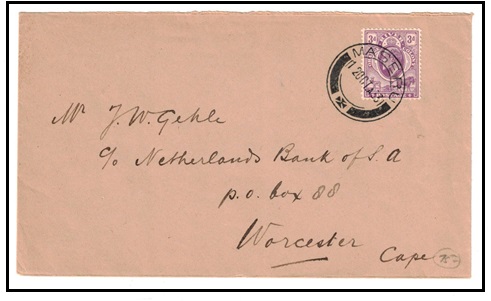 BASUTOLAND - 1933 3d 