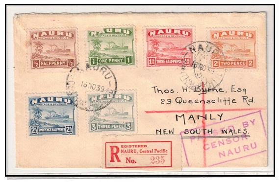 NAURU - 1939 