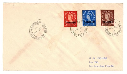 MOROCCO AGENCIES - 1953 cover to Canada.