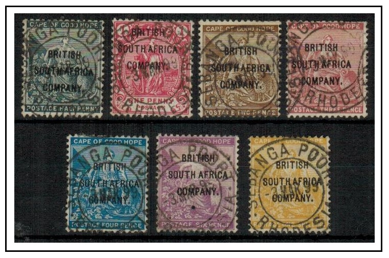 RHODESIA - 1896 