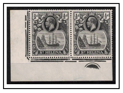 ST.HELENA - 1922-27 1/2d 