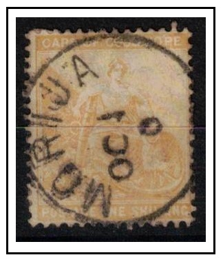 BASUTOLAND - 1893 1/- yellow ochre 