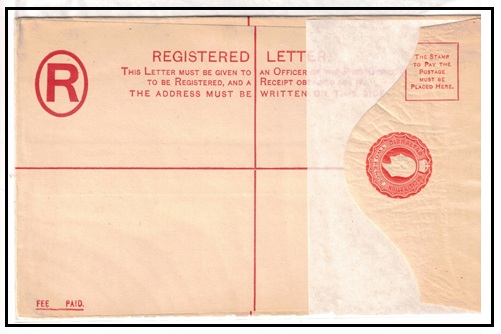 GIBRALTAR - 1902 2d red RPSE (size H) unused.  H&G 11f.