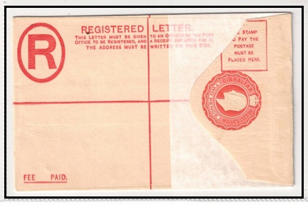 GIBRALTAR - 1902 2d red RPSE (size F) unused.  H&G 11.