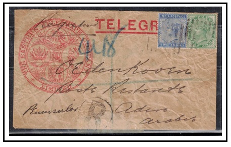 ADEN - 1902 use of 