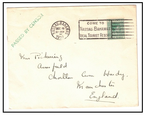 BAHAMAS - 1939 1/2d 
