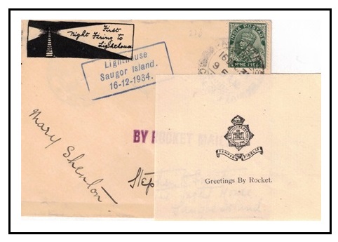 INDIA - 1934 December 