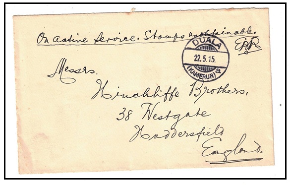 CAMEROONS - 1915 