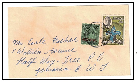 JAMAICA - 1952 2d + 1/- 