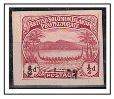 SOLOMON ISLANDS - 1908 1/2d  