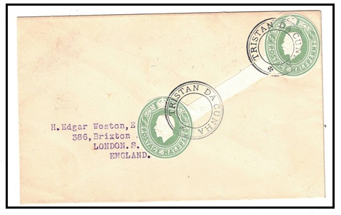 TRISTAN DA CUHNA - 1930 (circa) cover to UK with 