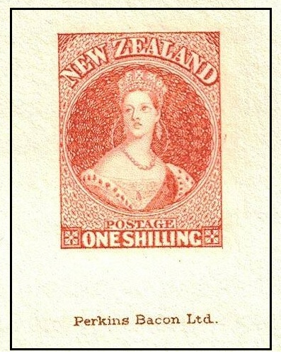 NEW ZEALAND - 1855 1/- 