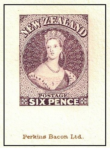 NEW ZEALAND - 1855 6d 