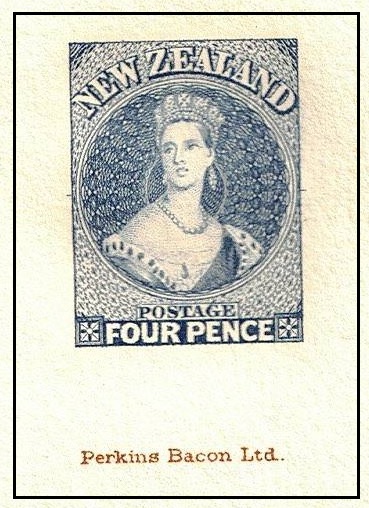 NEW ZEALAND - 1855 4d 