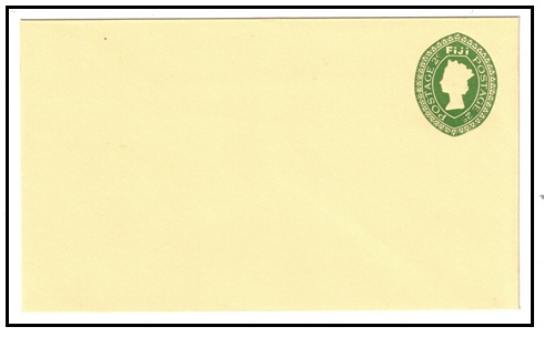 FIJI - 1969 2c green PSE unused.