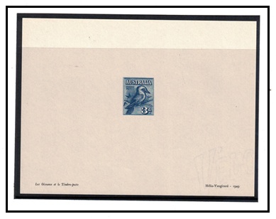 AUSTRALIA - 1928 3d blue 