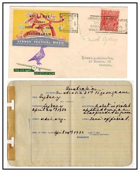 AUSTRALIA - 1933 