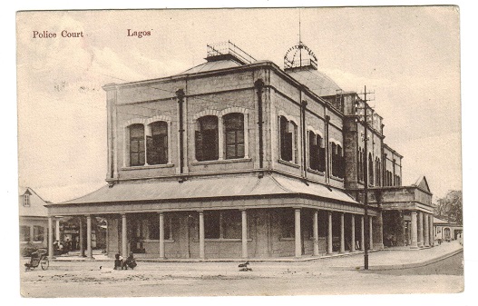 SOUTHERN NIGERIA - 1912 postcard to UK used at CALABAR.