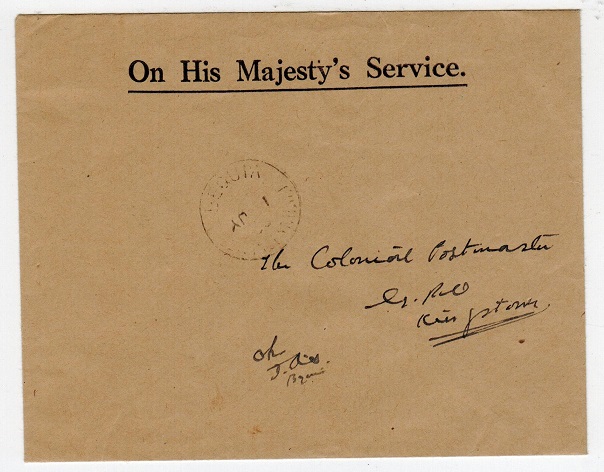 ST.VINCENT - 1950 locally addressed envelope used at BEQUIA.