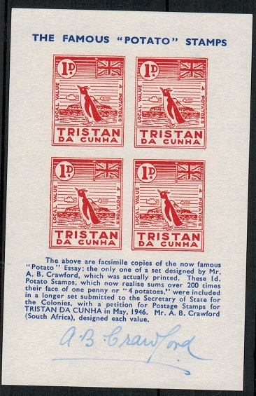 TRISTAN DA CUNHA - 1962 1d 