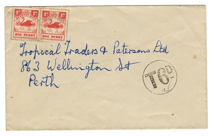 AUSTRALIA - 1952 1d red 