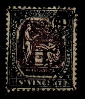 ST.VINCENT - 1920 (circa) litho FORGERY of the 1 (SG 120).
