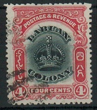 LABUAN - 1902 4c 