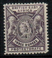 BRITISH EAST AFRICA - 1896 3r deep violet mint.  SG 77.