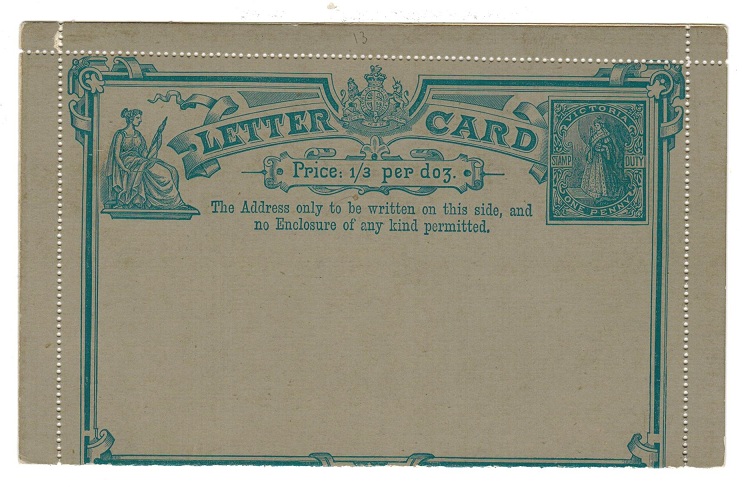 VICTORIA - 1890 1d 