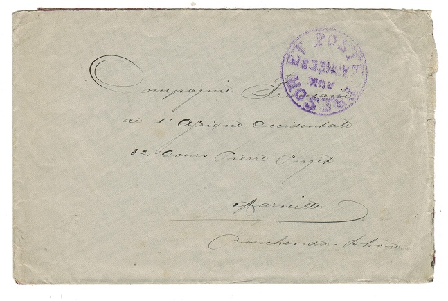 CAMEROONS - 1915 (circa) Campaign cover.