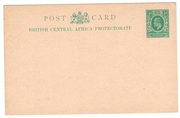 NYASALAND - 1904 1/2d green PSC unused.  H&G 8.