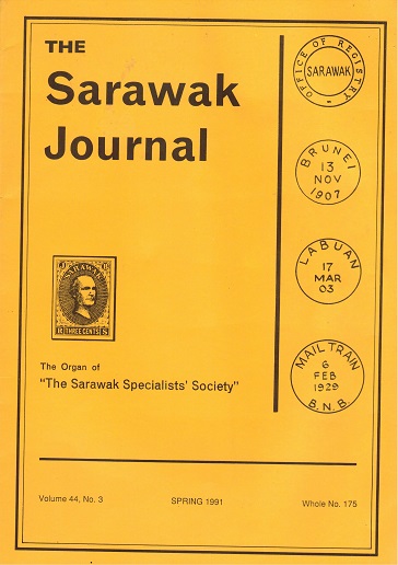 SARAWAK - Range of 58 society journals. 
