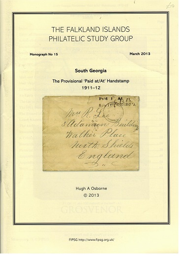 FALKLAND ISLANDS - South Georgia Provisionals by H.A.Osborne.