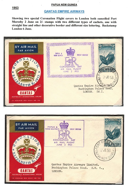 PAPUA NEW GUINEA - 1953 