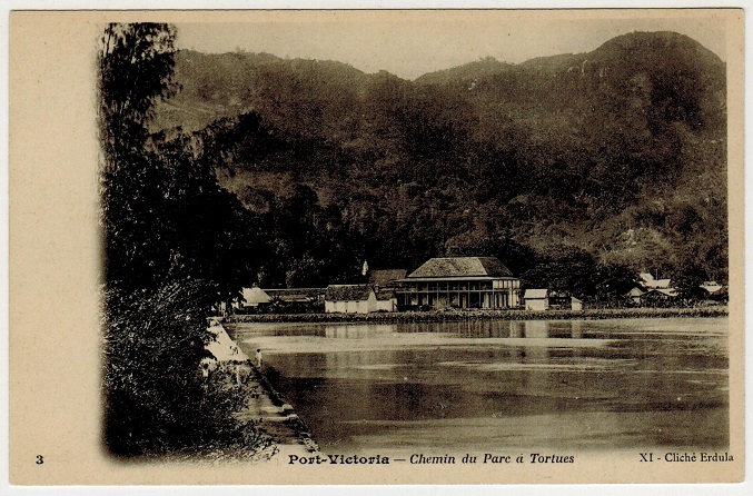 SEYCHELLES - 1902 (circa) unused postcard.